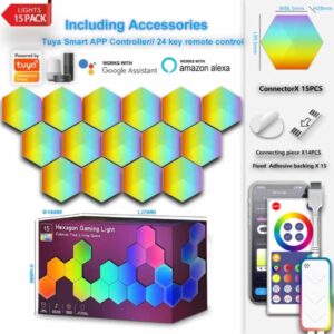 LED Wi-Fi Snjallljósapanelar