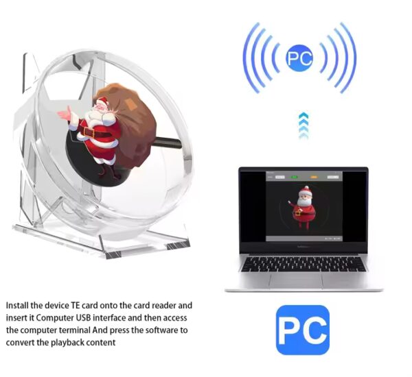 3D Hologram Fan Table