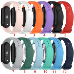 Ól fyrir Mi Band 8 úr sílikoni