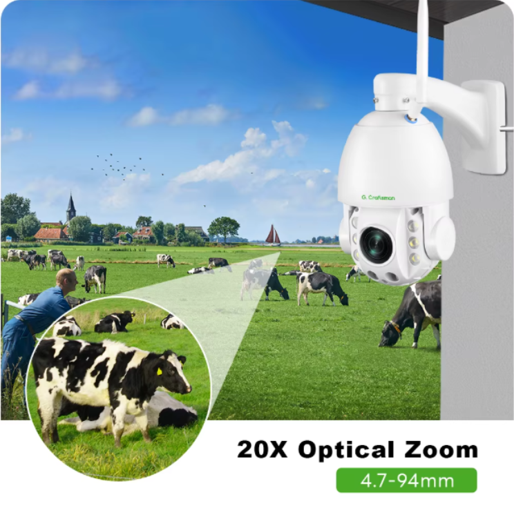 IP67 20X 5MP útimyndavél - Image 3