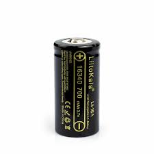 16340 700mAh Li‑ion rafhlaða