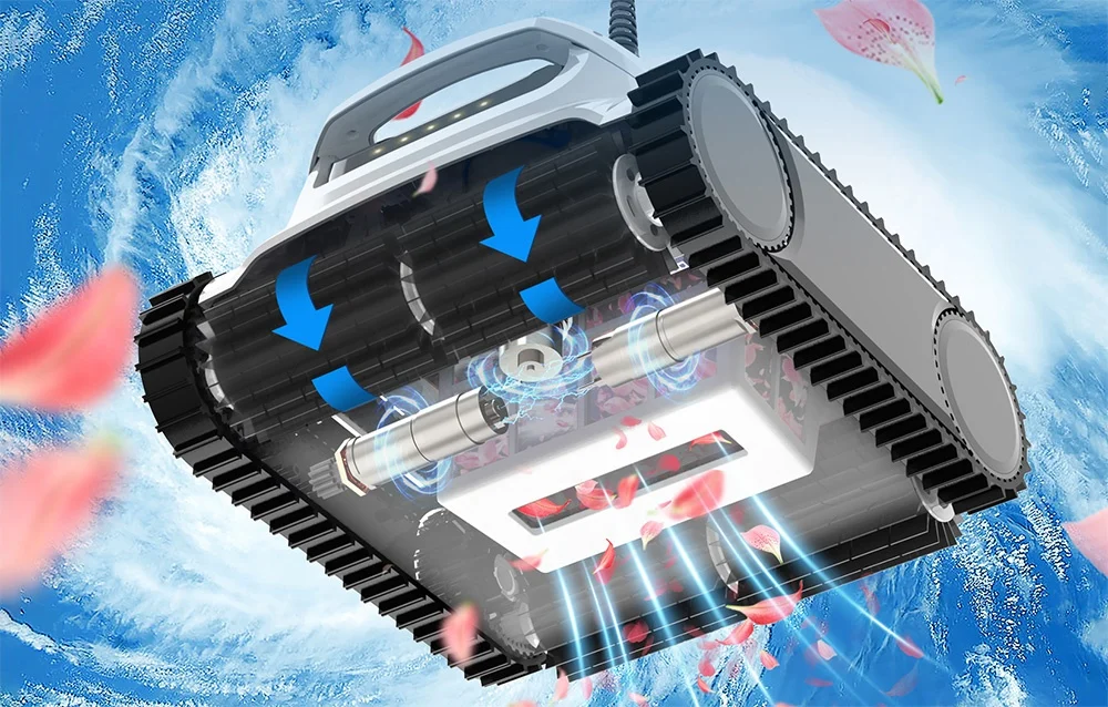 WYBOT M1C sundlaugarþrifaróbot – sjálfvirk þrif (snúruútgáfa) - Image 7