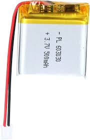 LiPo rafhlaða 603030 500mAh með BMS