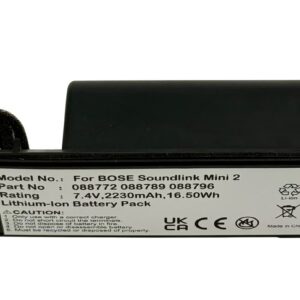 Bose SoundLink Mini II rafhlaða 7,4V 3400mAh – vararafhlaða